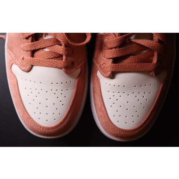 Nike Air Jordan 1 Low SE Canvas Sky J Orange FN3722-801 Womens New - Picture 11 of 11